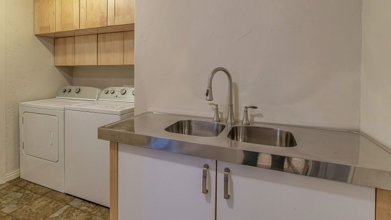 Double Basin Sink Installation